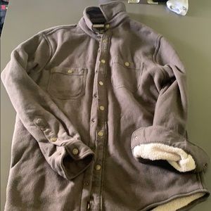 Sherpa lined jacket